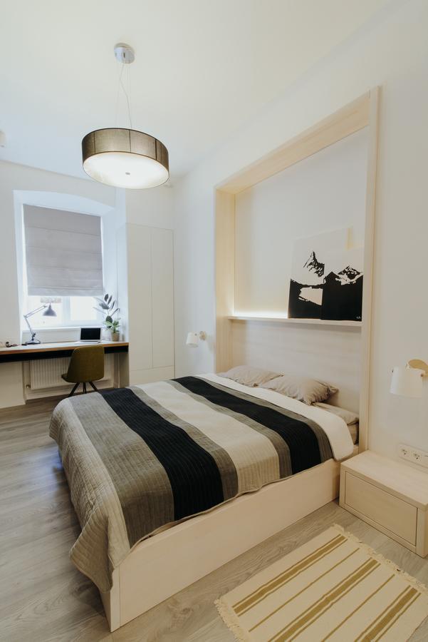 Apartment On Lesi Ukrainky Lviv Exteriör bild
