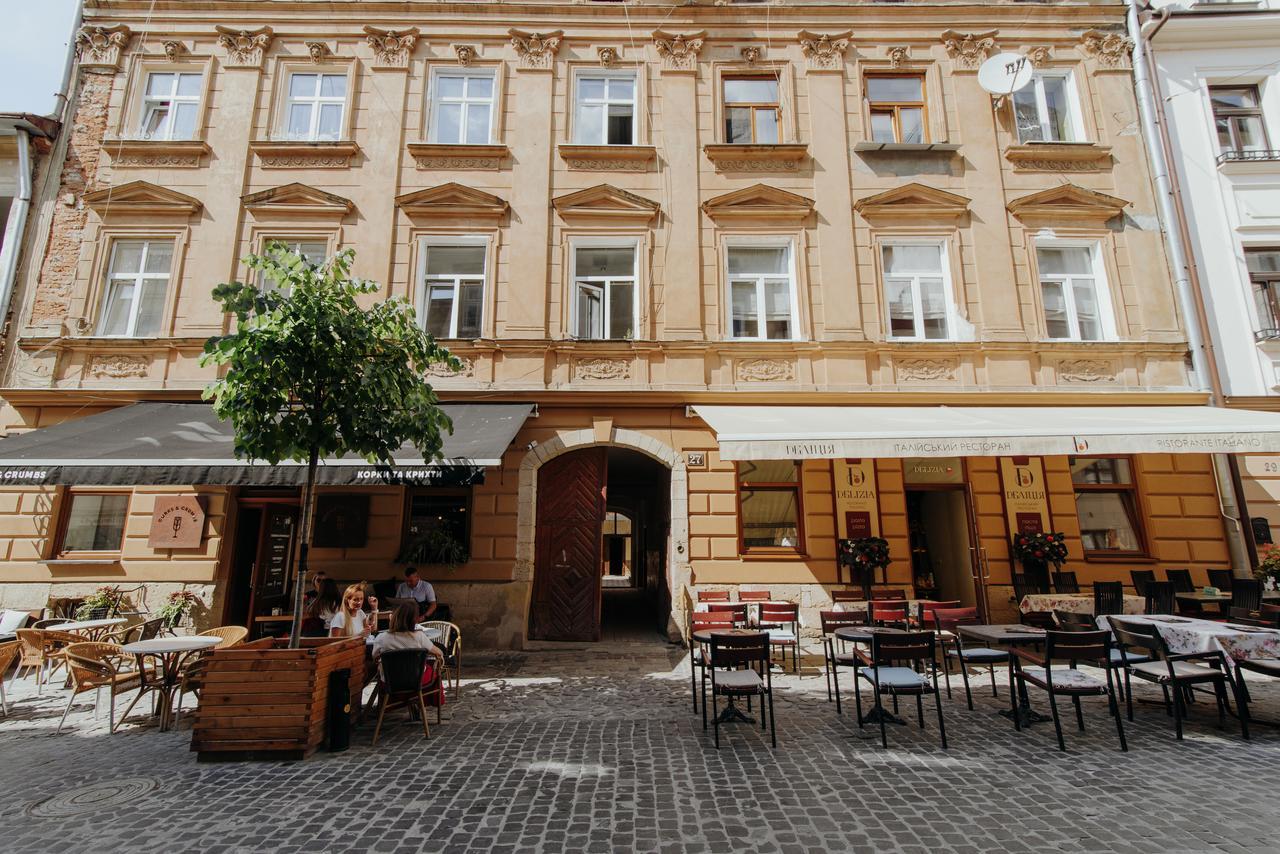 Apartment On Lesi Ukrainky Lviv Exteriör bild